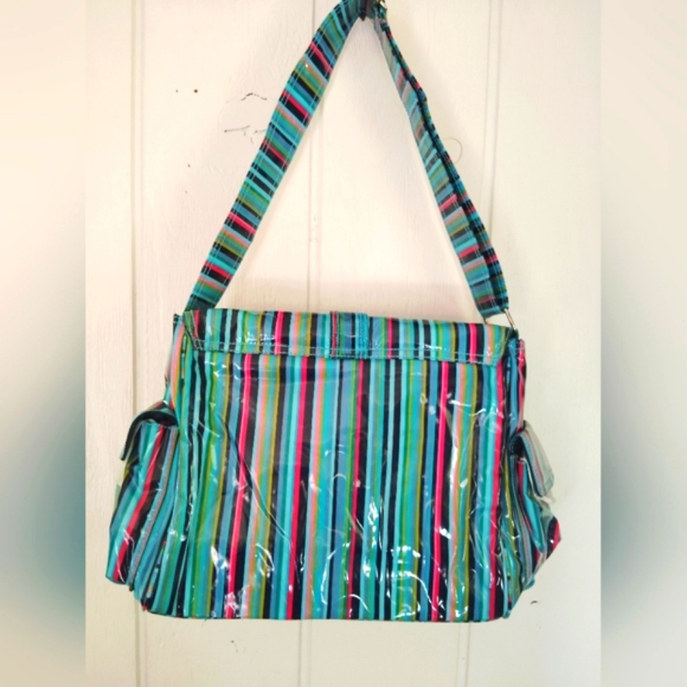 NWT!! KALENCOM, Dixie Stripes Diaper Bag Bundle - Picture 5 of 8